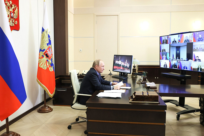 Президент Российской Федерации Владимир Путин провел заседание Российского организационного комитета «Победа»